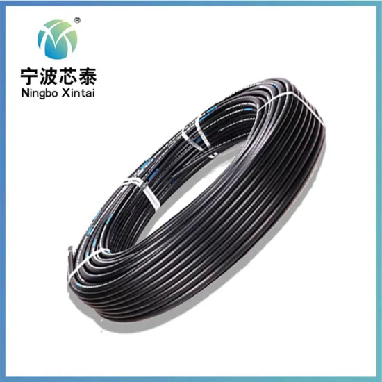 Conjunto de manguera hidráulica Flexible de goma de aire trenzado de alta presión hidráulica Industrial de vida útil súper larga